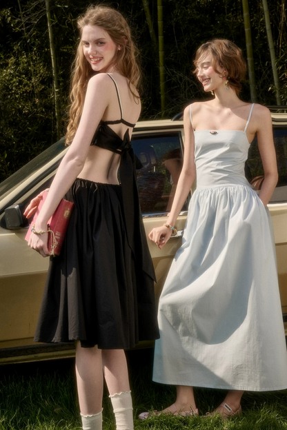 Babyblaues Baumwoll-Feenkleid