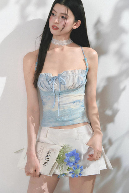 Beaded Lace Slim Fit Camisole