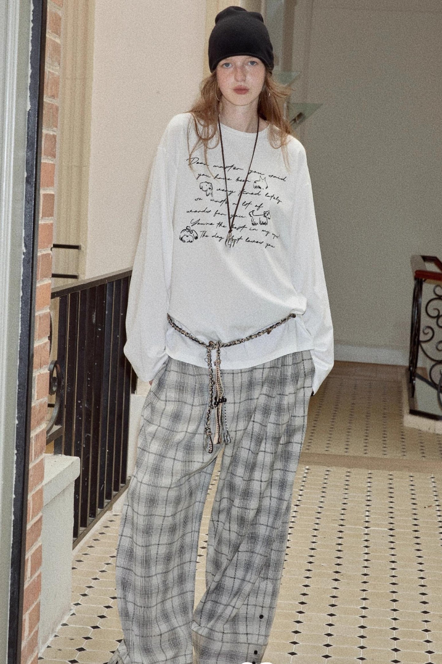 Cotton Printed Long Sleeve T-Shirt