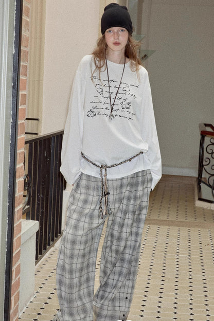 Cotton Printed Long Sleeve T-Shirt