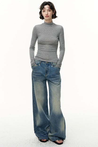 Pure Cotton Straight Pants