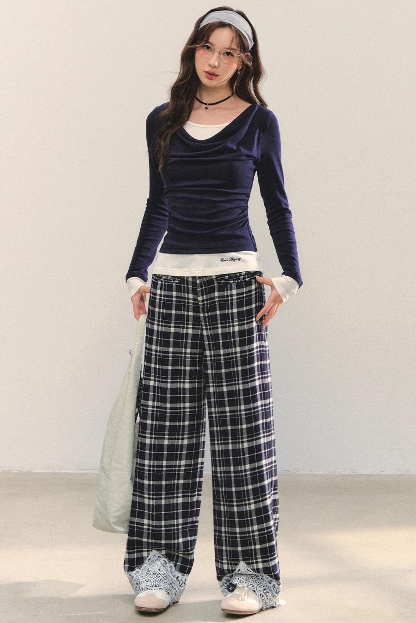 Swing Slim Fit Patchwork T-Shirt