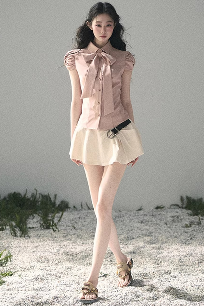 Powder's Thoughts French Blouse