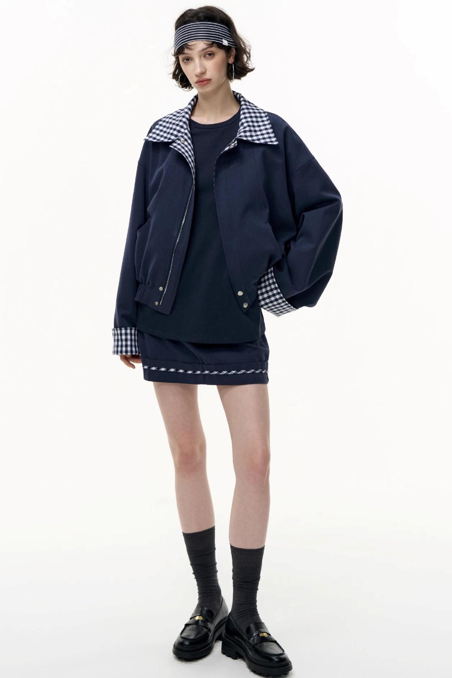 Salt Check Trench Coat Set-Up