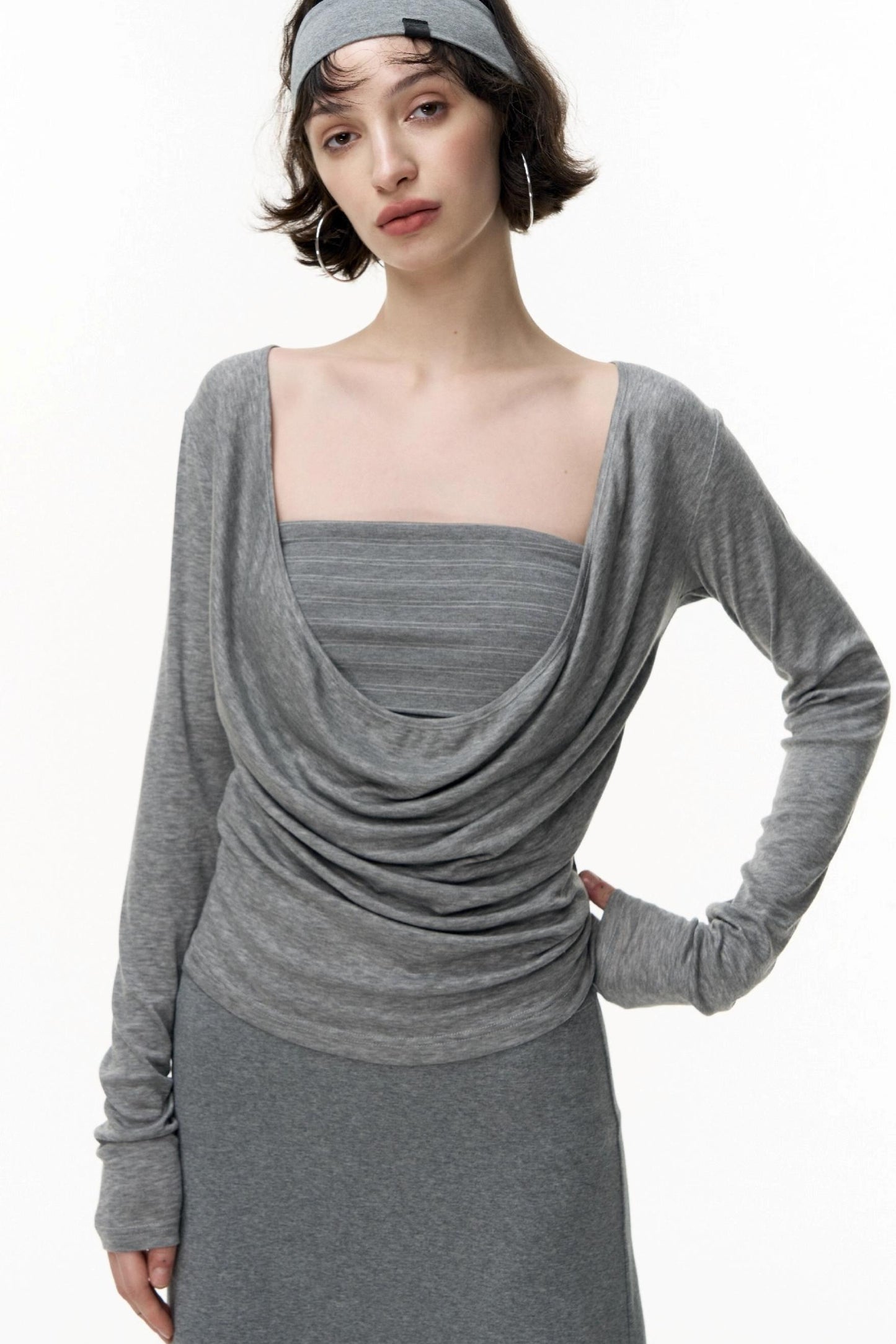 Tencel Lyocell Long Sleeve T-shirt