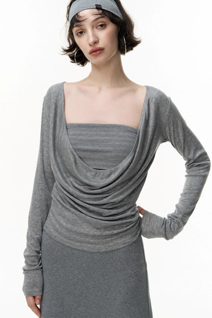 Tencel Lyocell Long Sleeve T-shirt