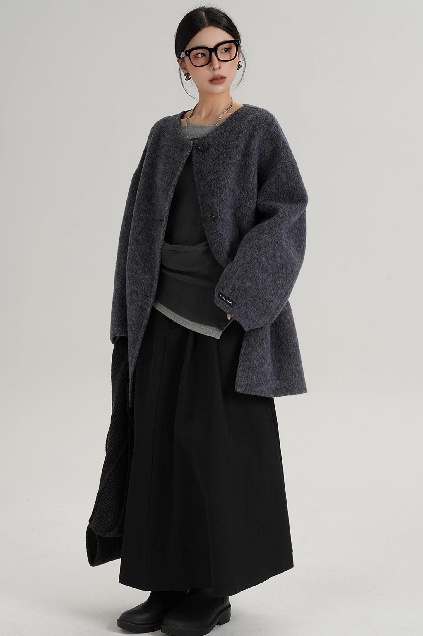 Temperament Woolen Coat