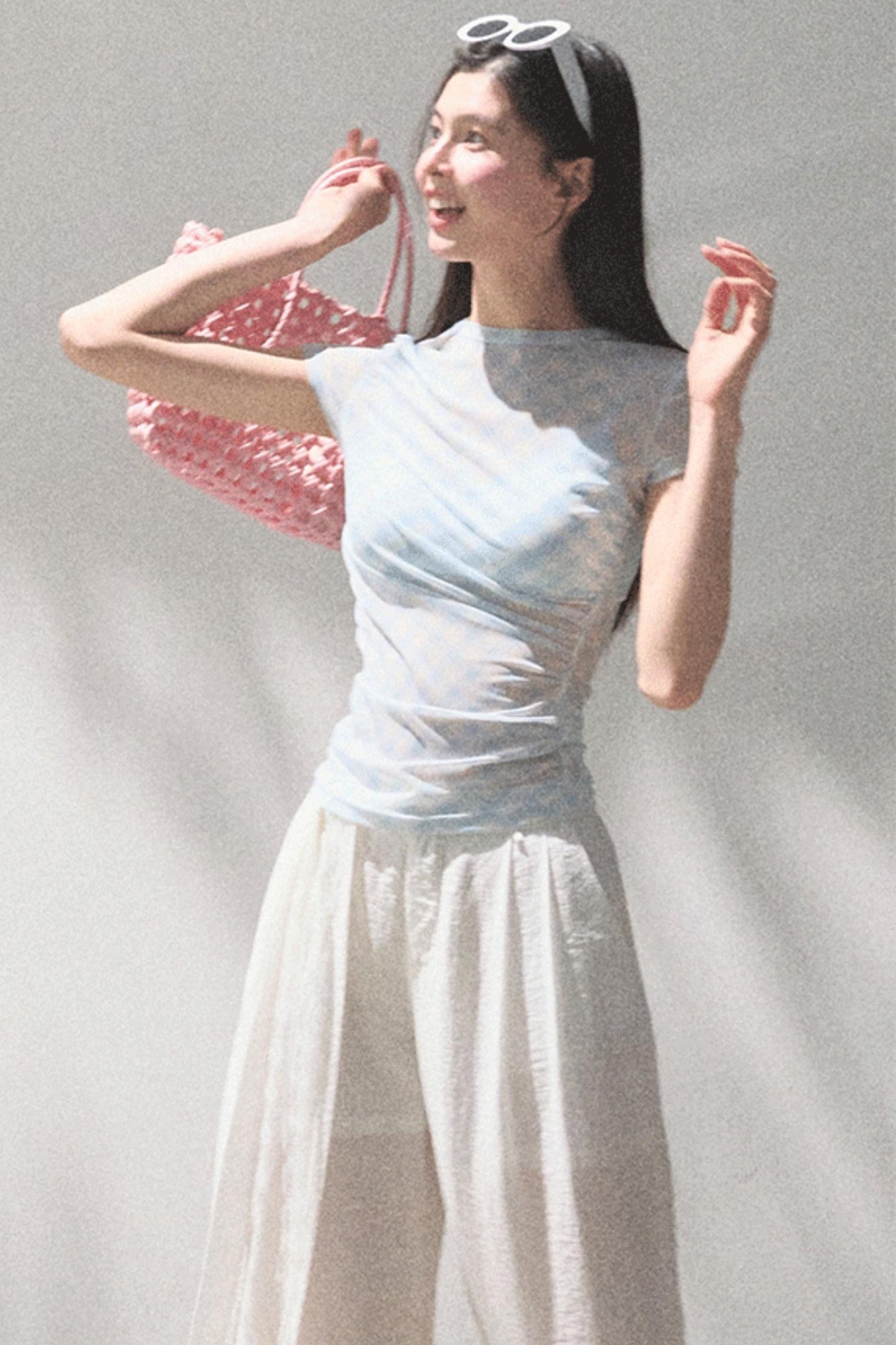 Stretch Chambray Camisole Set