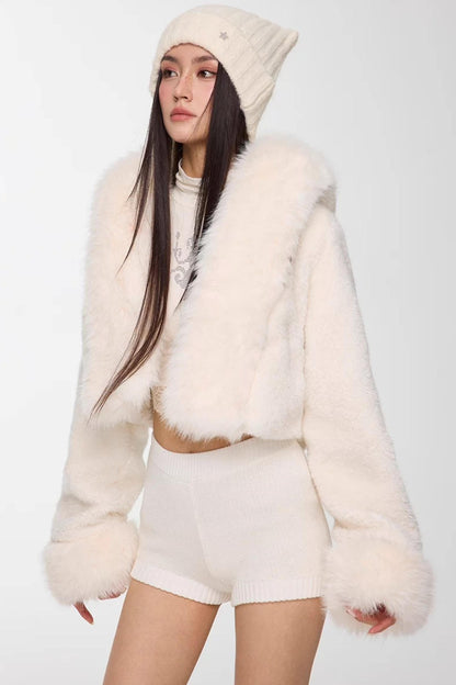 Rhinestone High-Neck Top