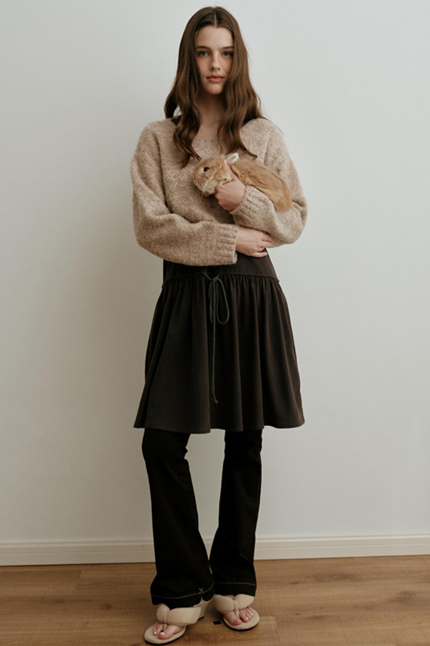 Light Luxury Wool Jacquard Top