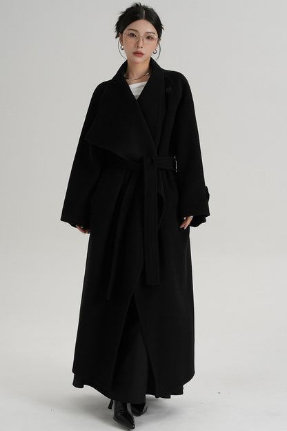 Luxurious Reversible Wool Coat