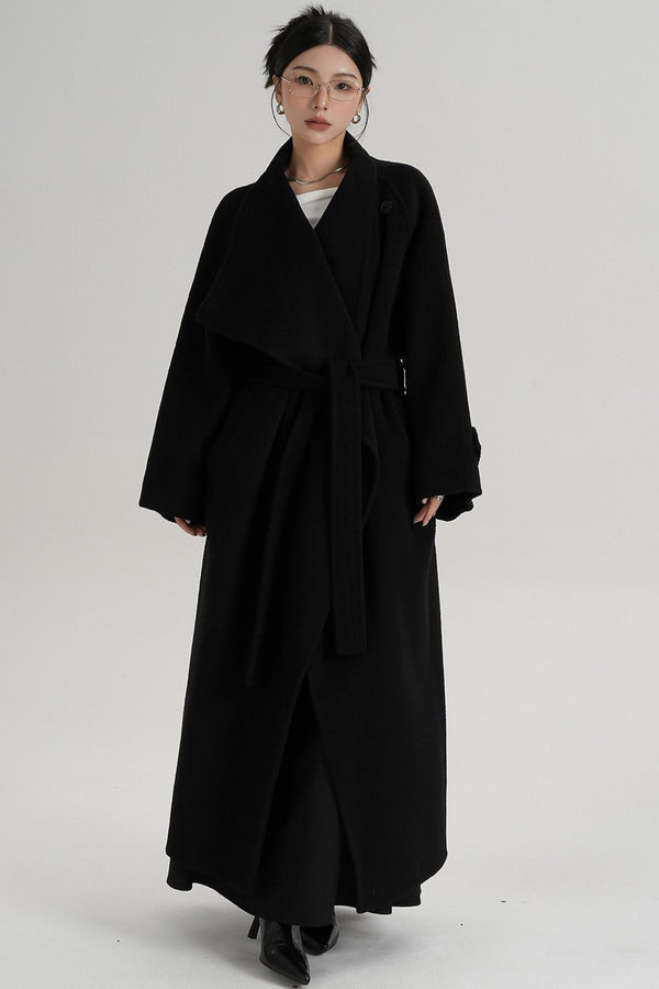 Luxurious Reversible Wool Coat