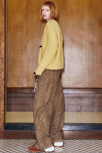 Laser Beaded Knitted Sweater