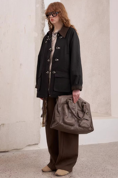 후드 재킷 작업복 세트