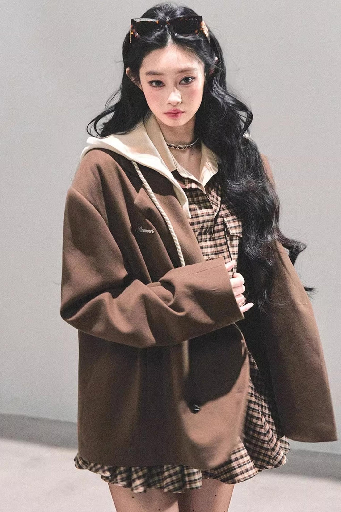 Minimalist Hooded Blazer