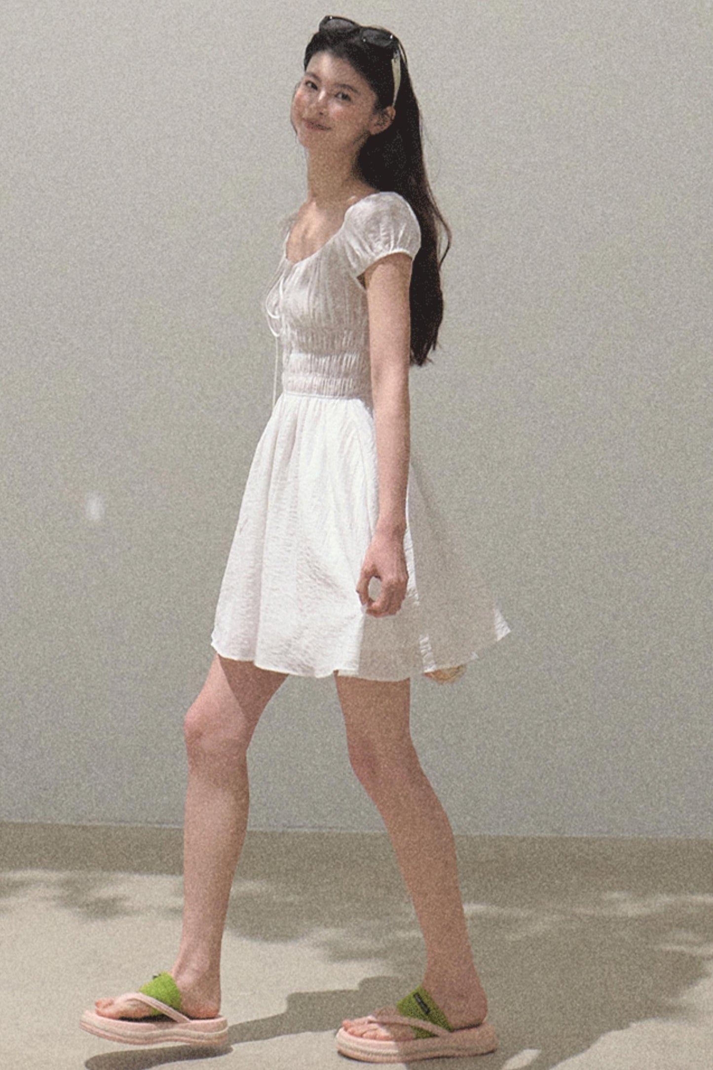 Blissful Tomato Leaf Dress