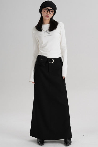 Letter Crew Neck T-Shirt