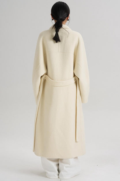 Minimalist Wool Long Jacket