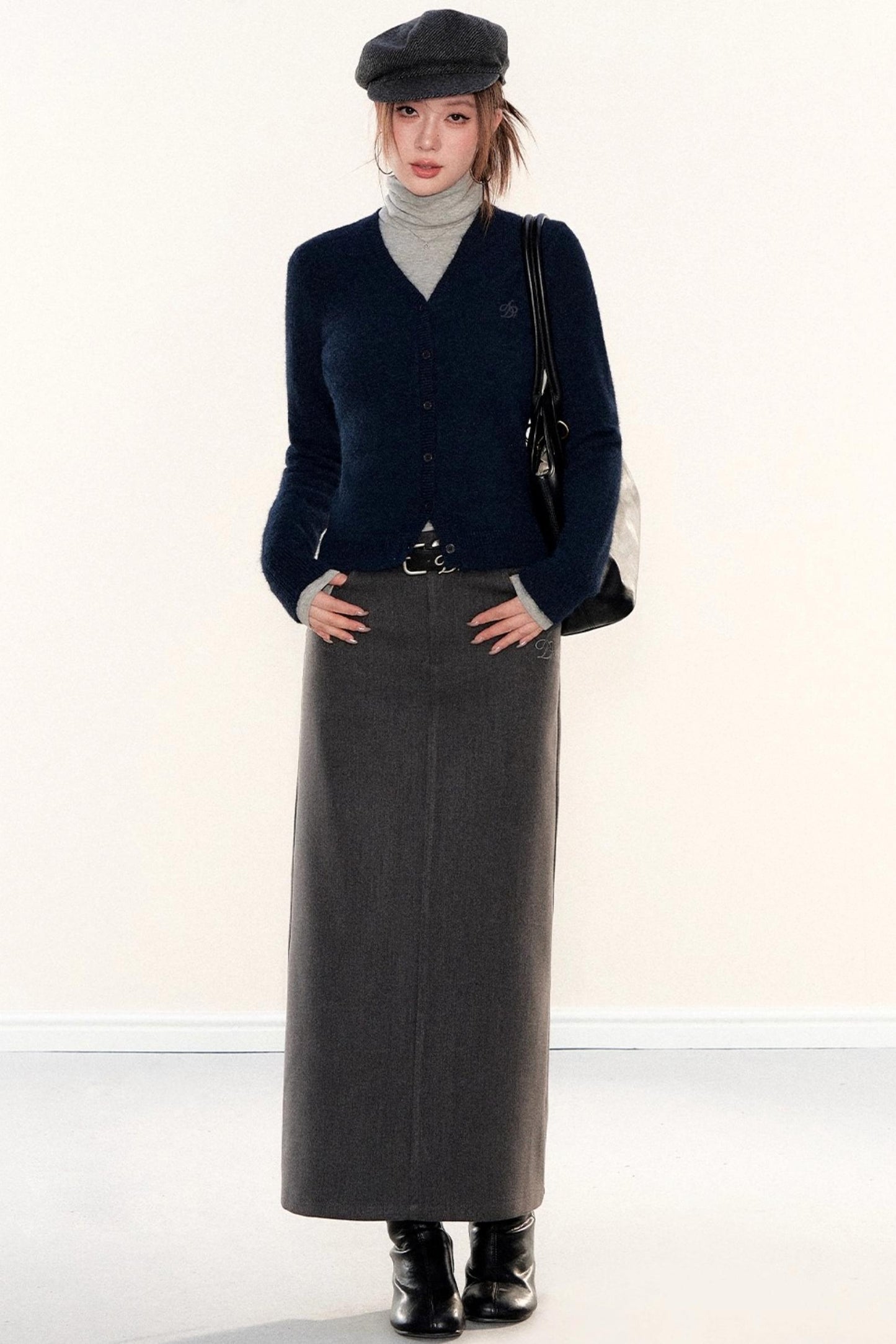 High-Neck Slimming Top