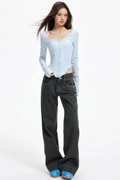 Hot Jacquard Knitted Sweater