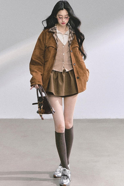 Autumn Striped Polo Shirt