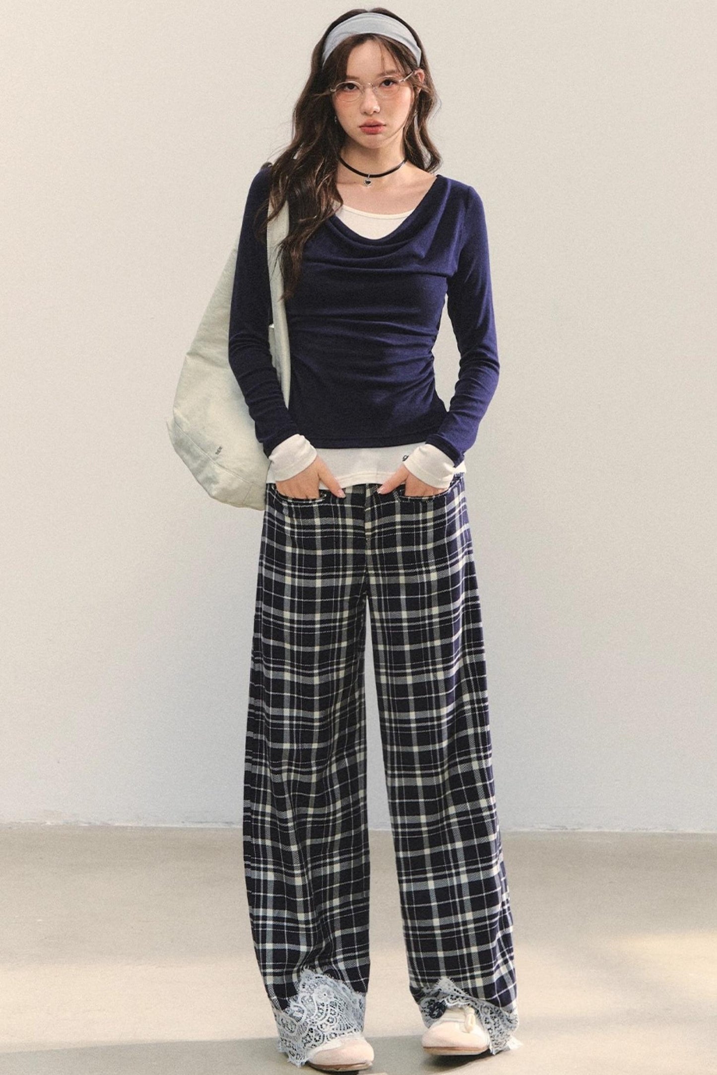 Swing Slim Fit Patchwork T-Shirt