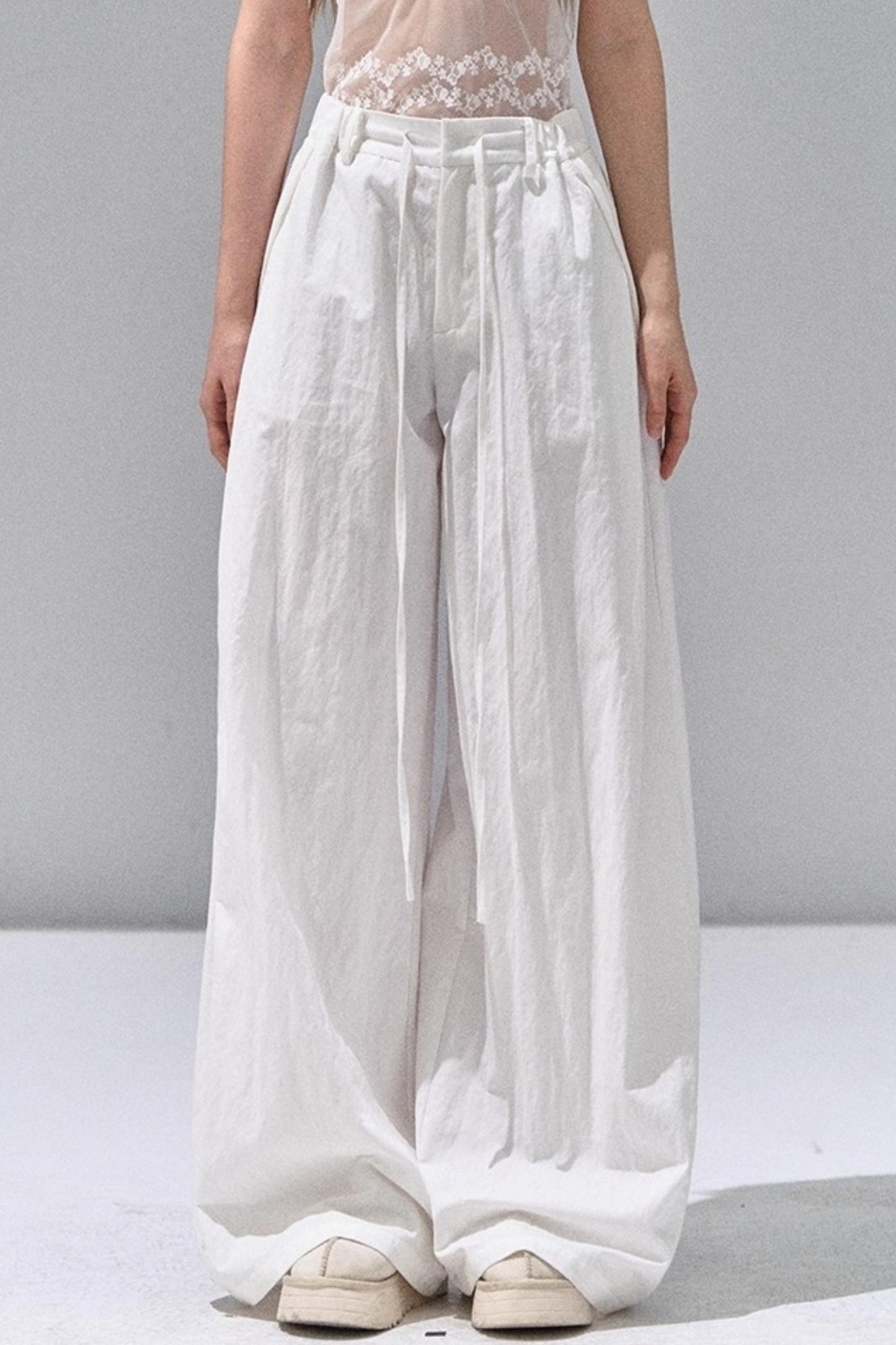 Straight Loose Casual Trousers