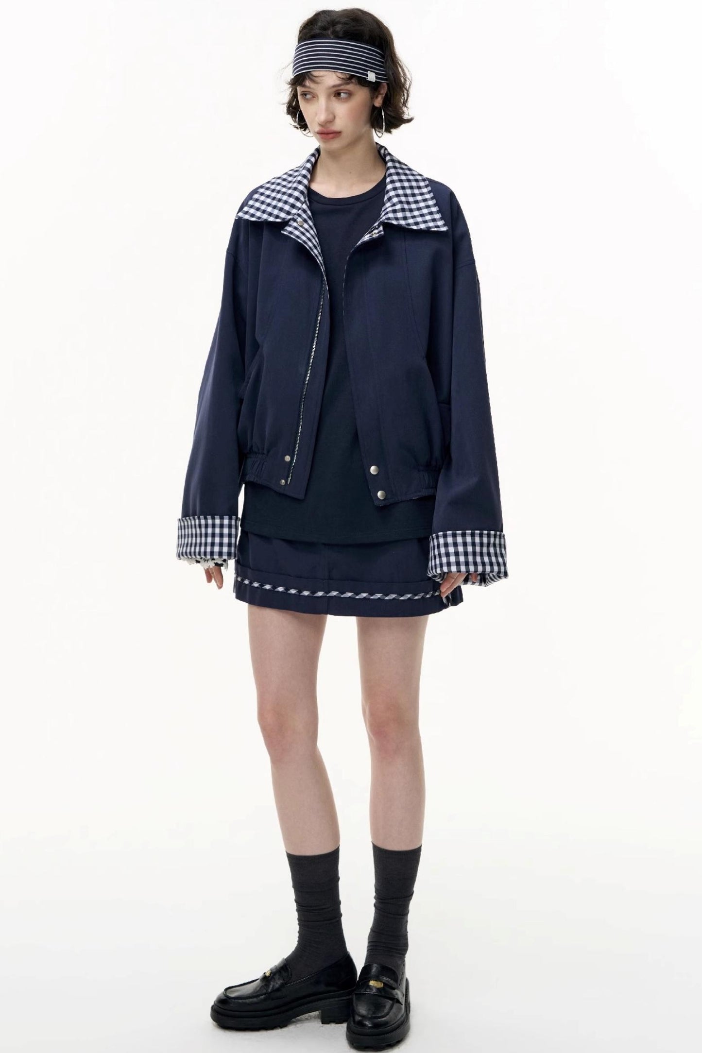 Salt Check Trench Coat Set-Up