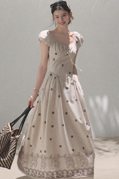 Radiant Cotton Dress