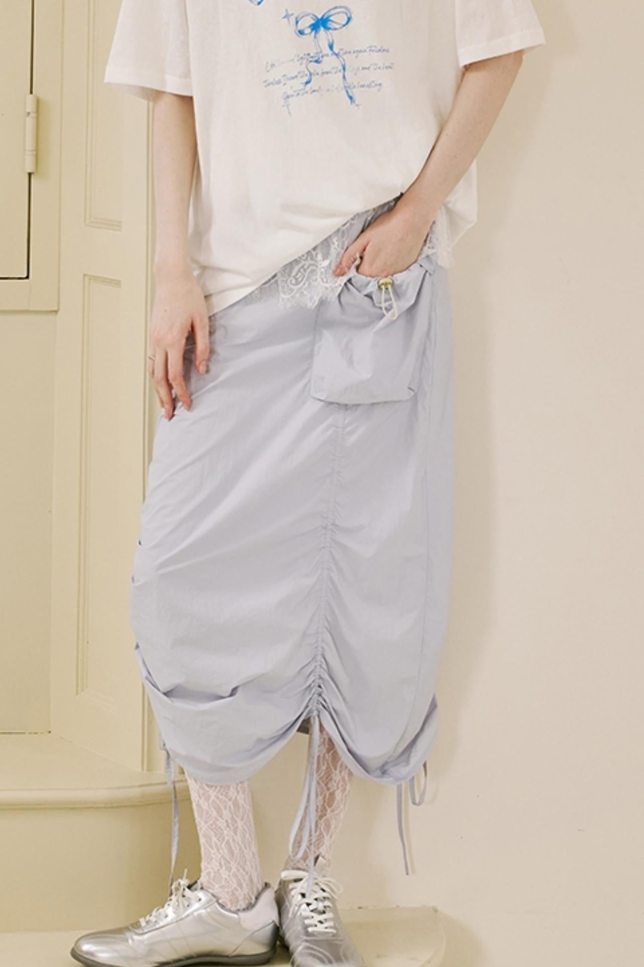 Versatile Color-Block Jacket Skirt Set-Up