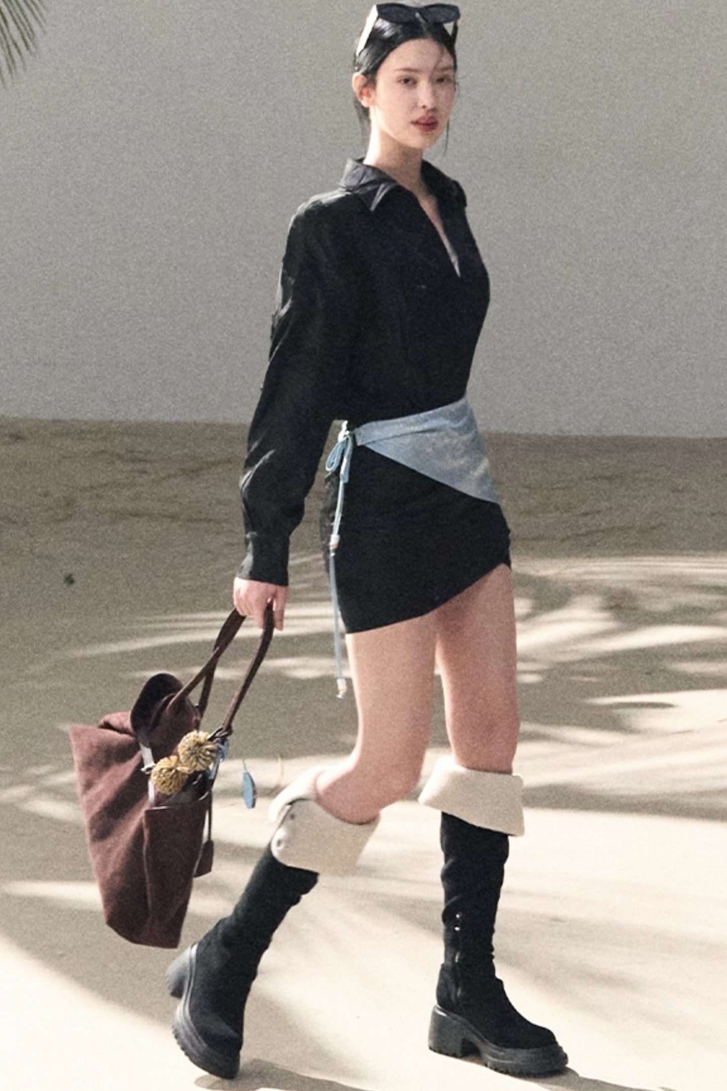 Jacquard Silk Dress Scarf Set