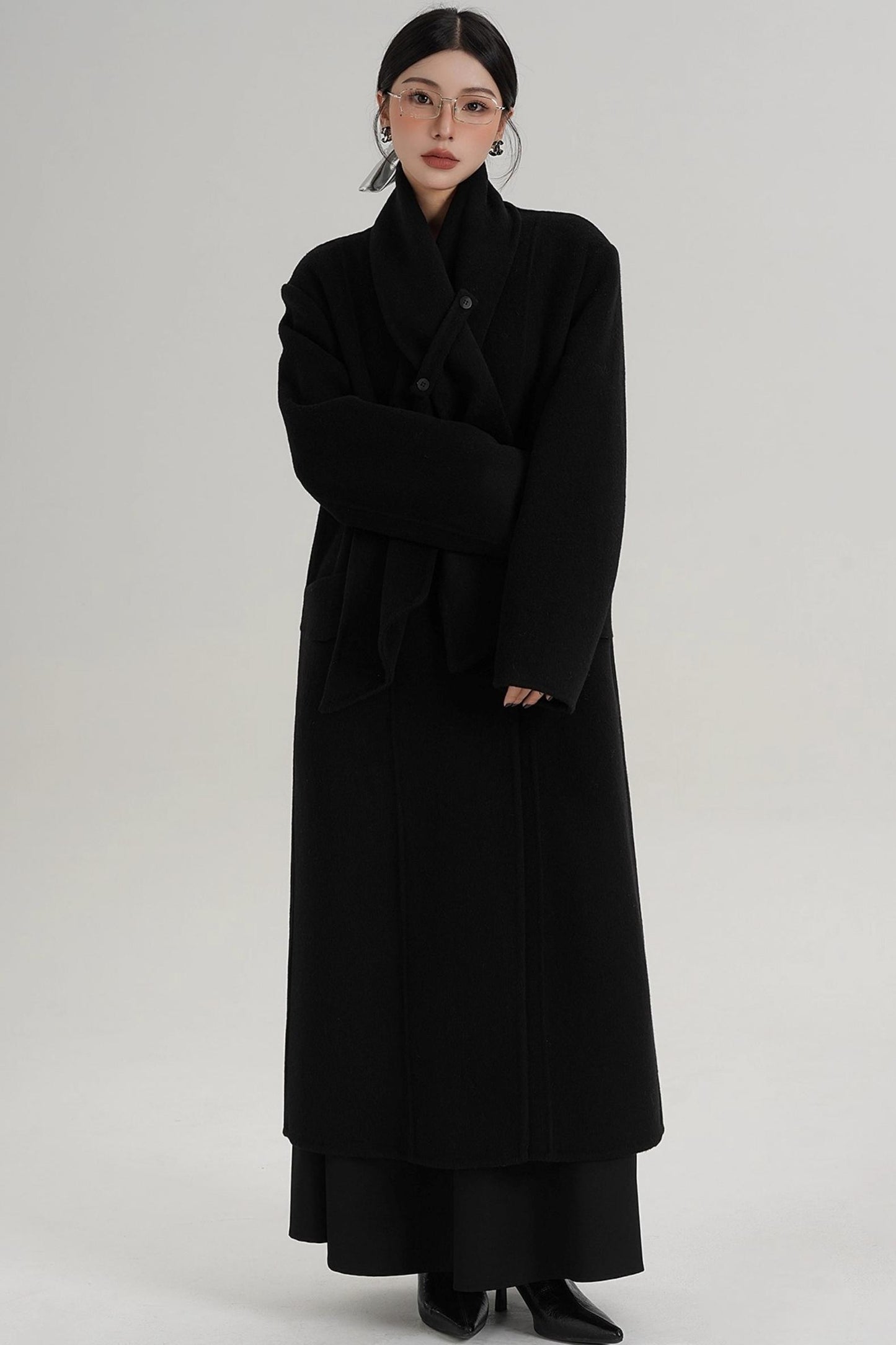 Wool Reversible Coat