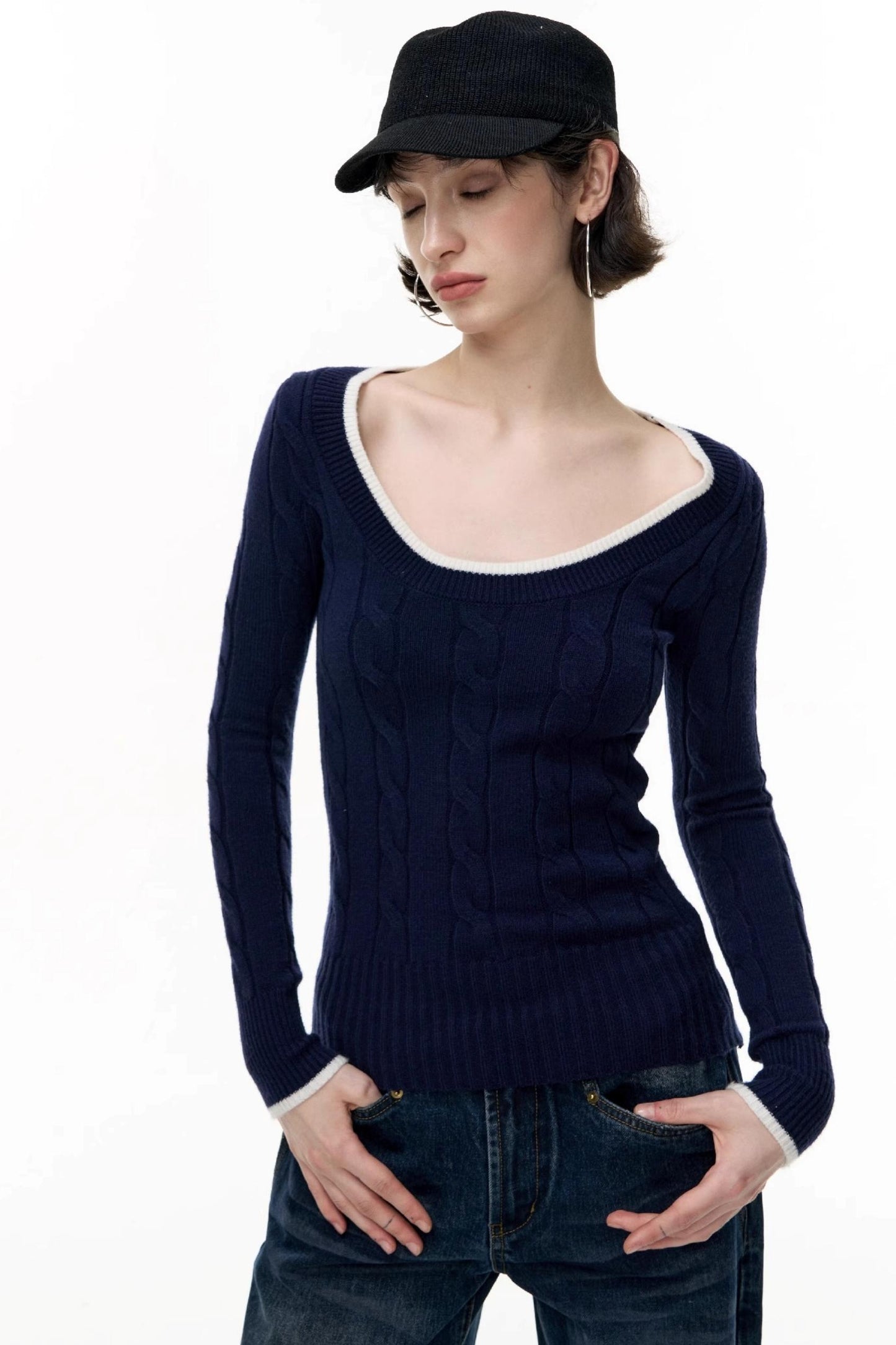 Salt Wool Crew Neck Sweater