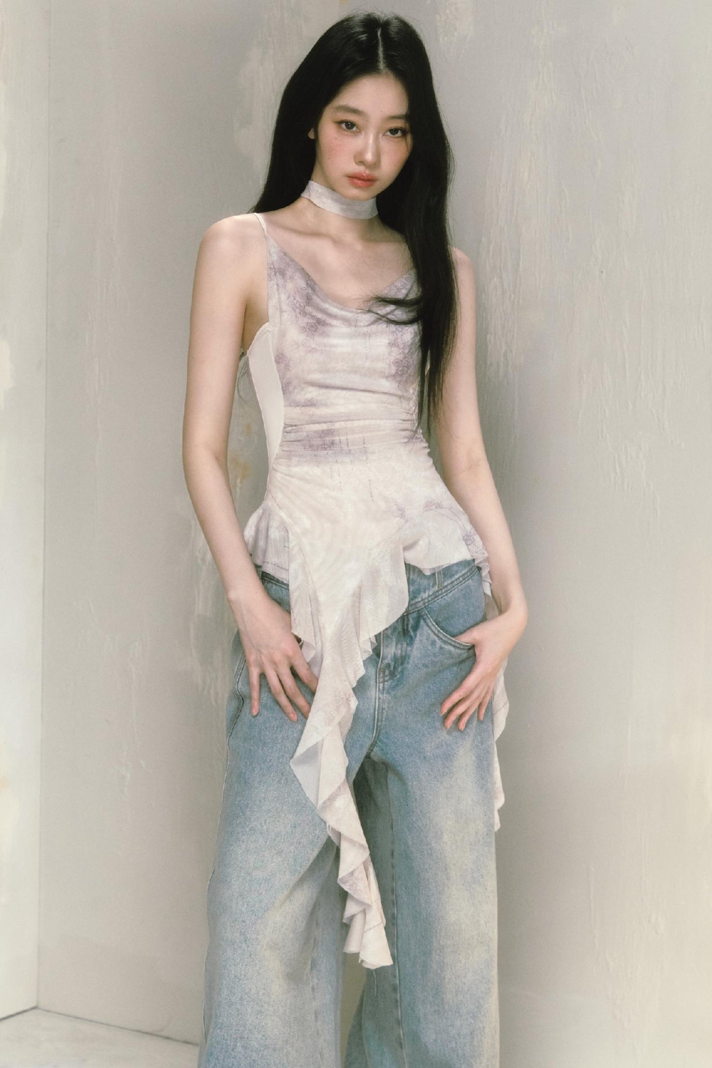 Classic Wide-Leg Jeans Pant