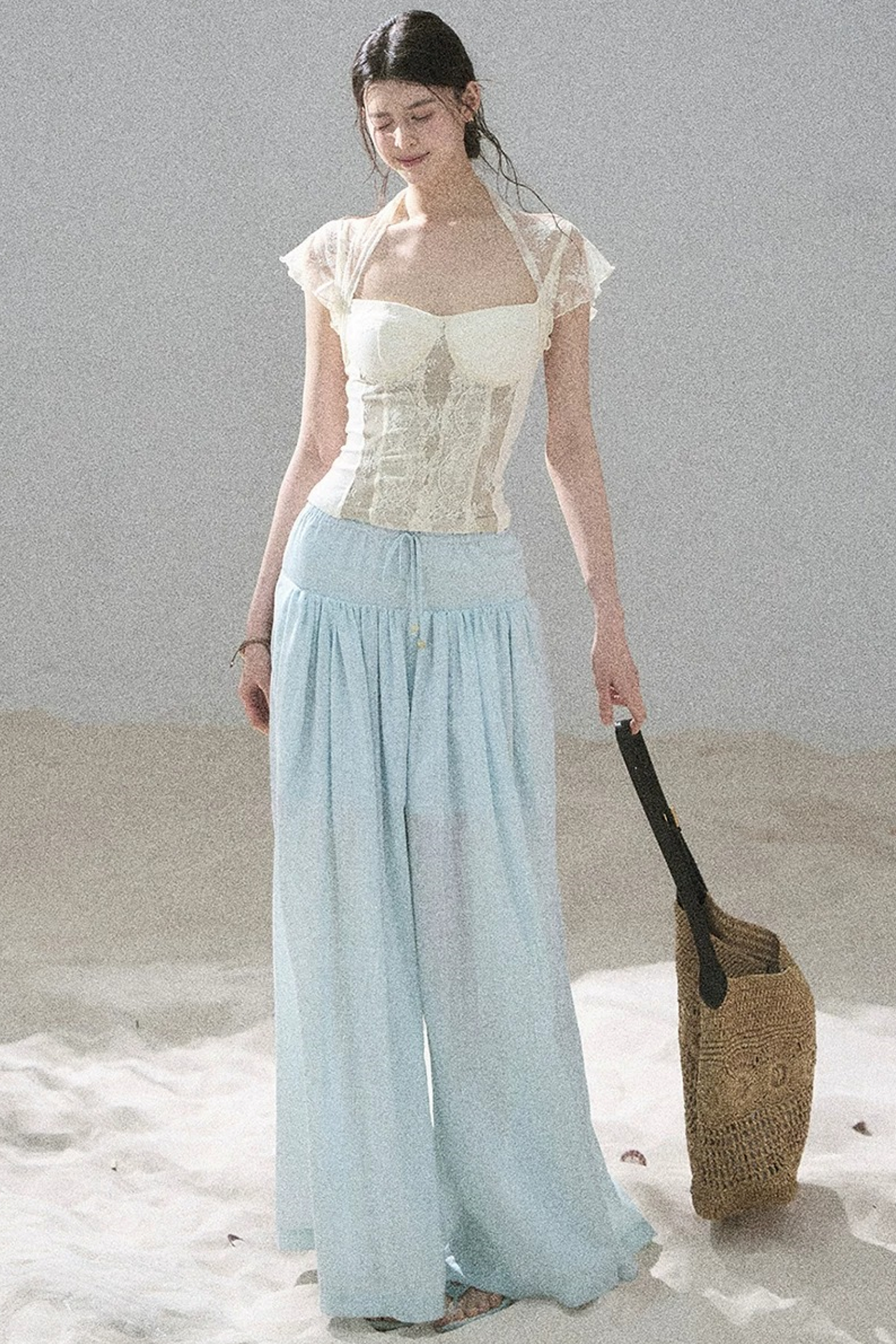 Lace Moonlit Rose Top