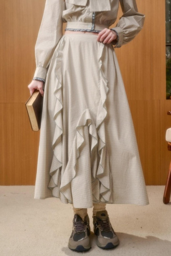 Organic Cotton Patchwork Blouse Set-Up