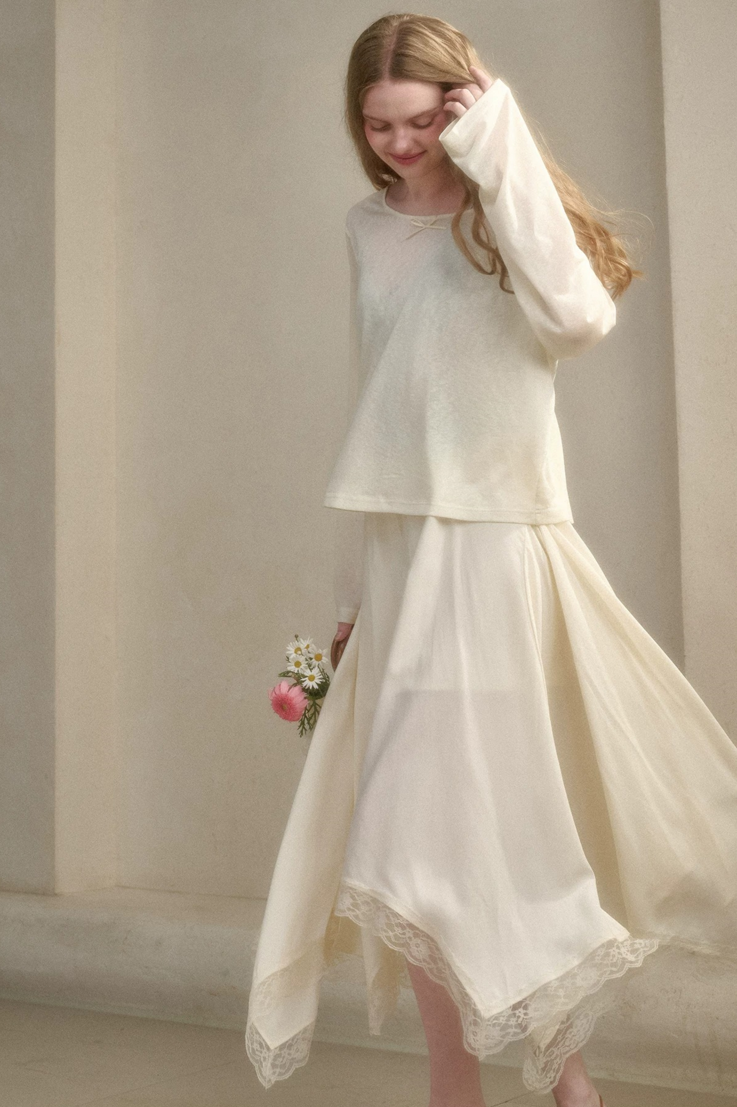 Natural Lyocell Cloud Blouse