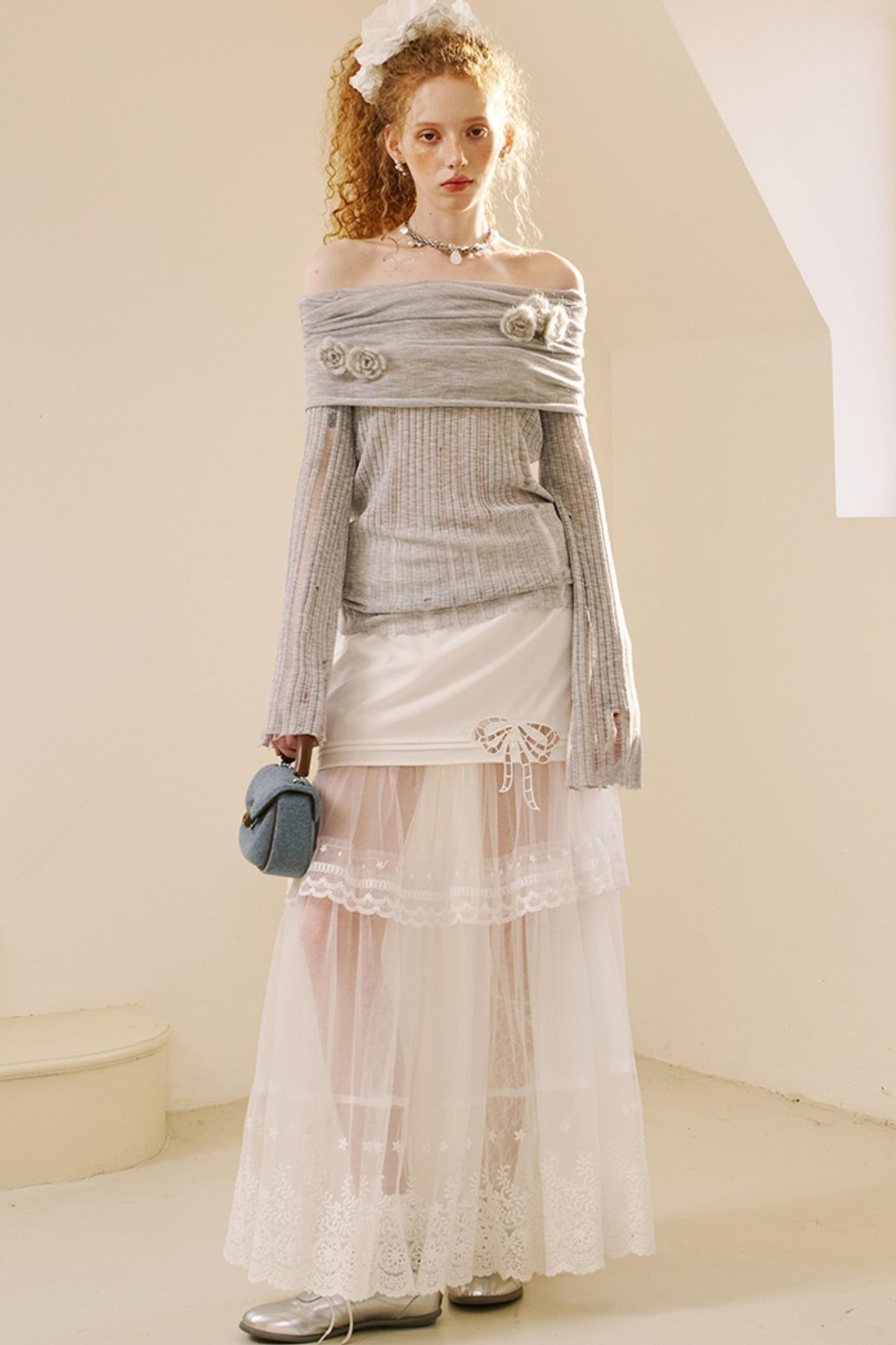 Chic Lace Half Skirt