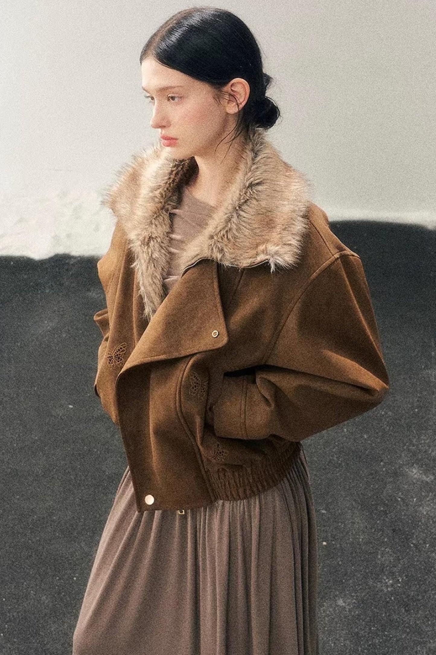 Hepburn Padded Butterfly Coat