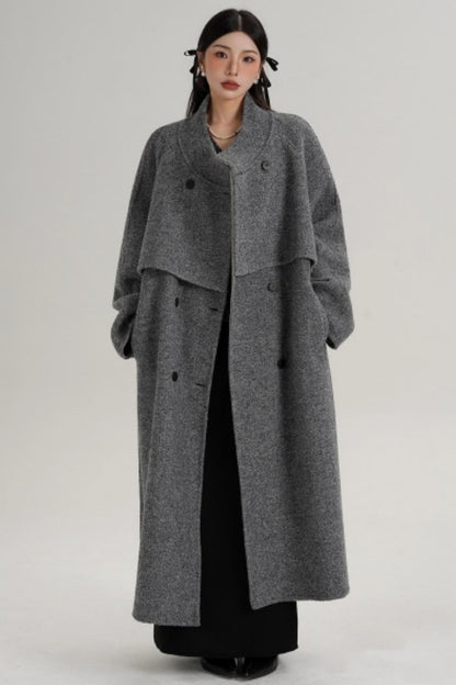 Double-Sided Wool Winter Coat
