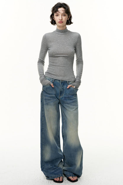 Pure Cotton Straight Pants