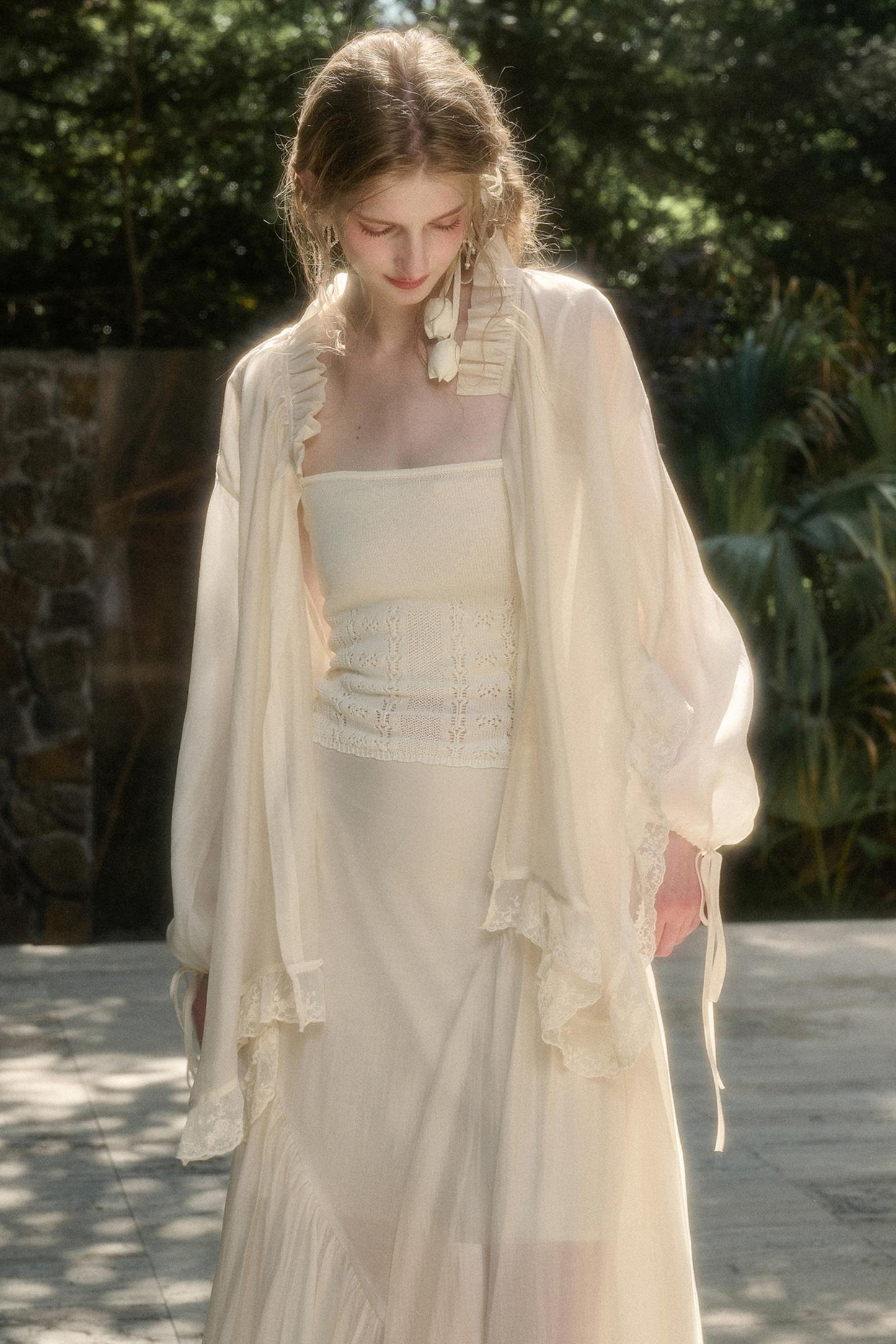 Galaxy Lace Shirt Jacket