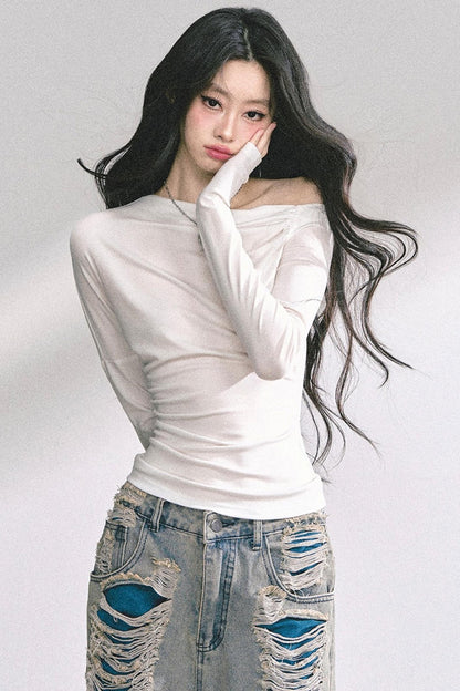 Korean Minimalist Top