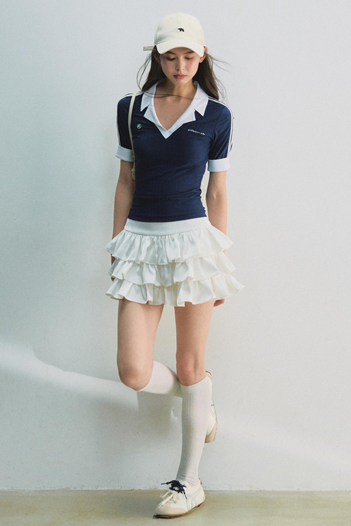 Elegant White Ballet Skirt