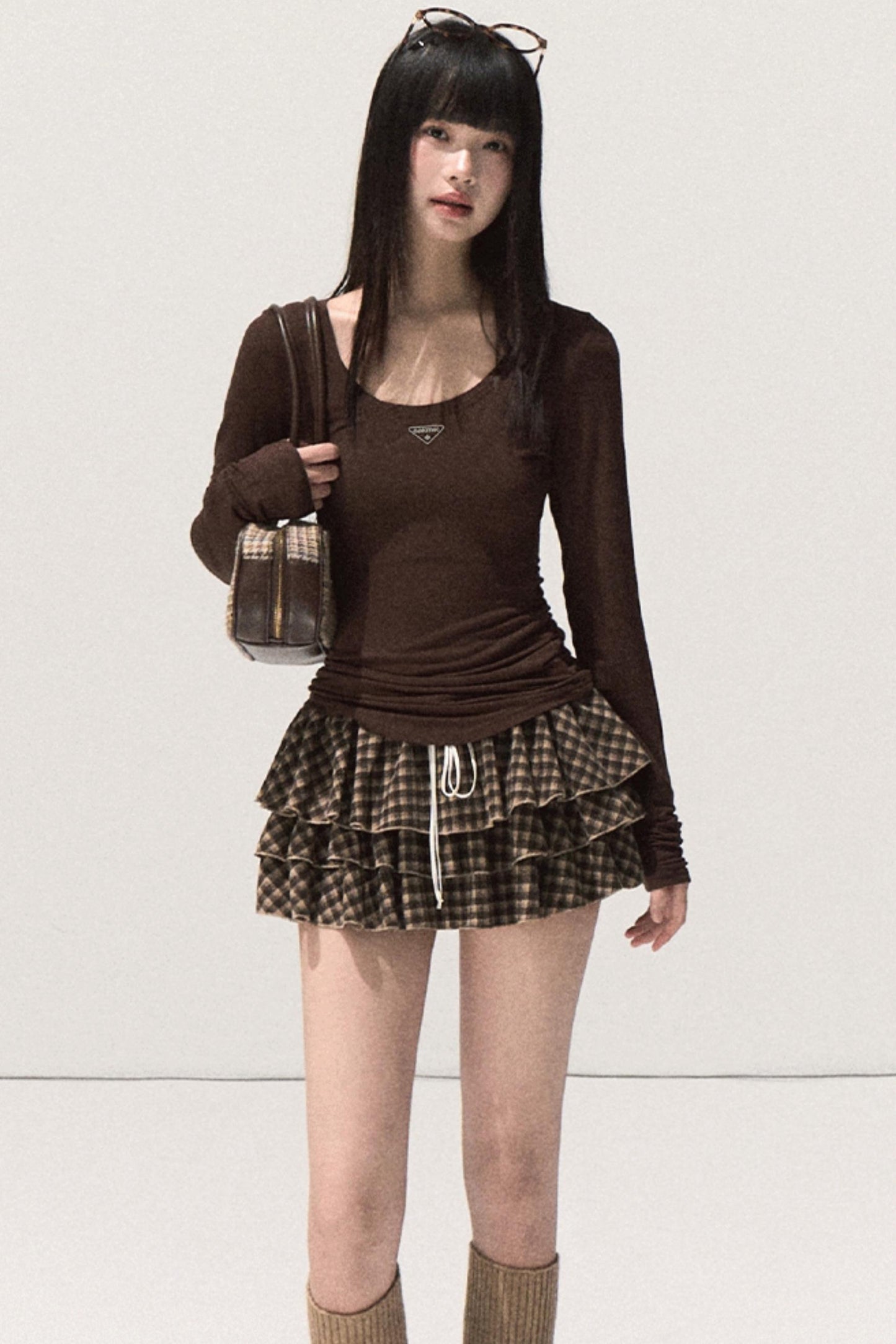 Skin Emotion Wool Knitted Top