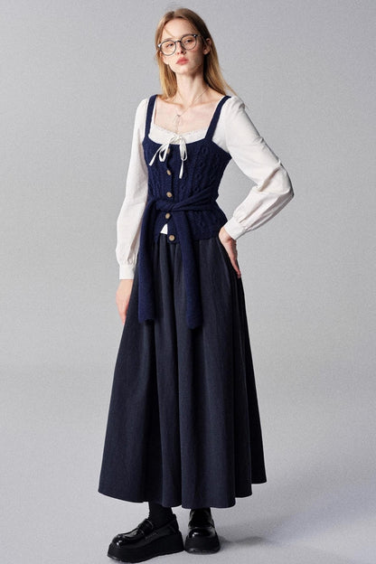 White Tea French Vintage Slimming Top