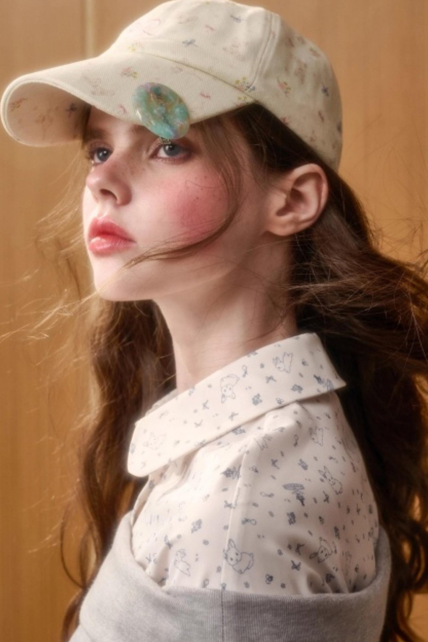 Milky Way Print Top and Skirt Set-Up