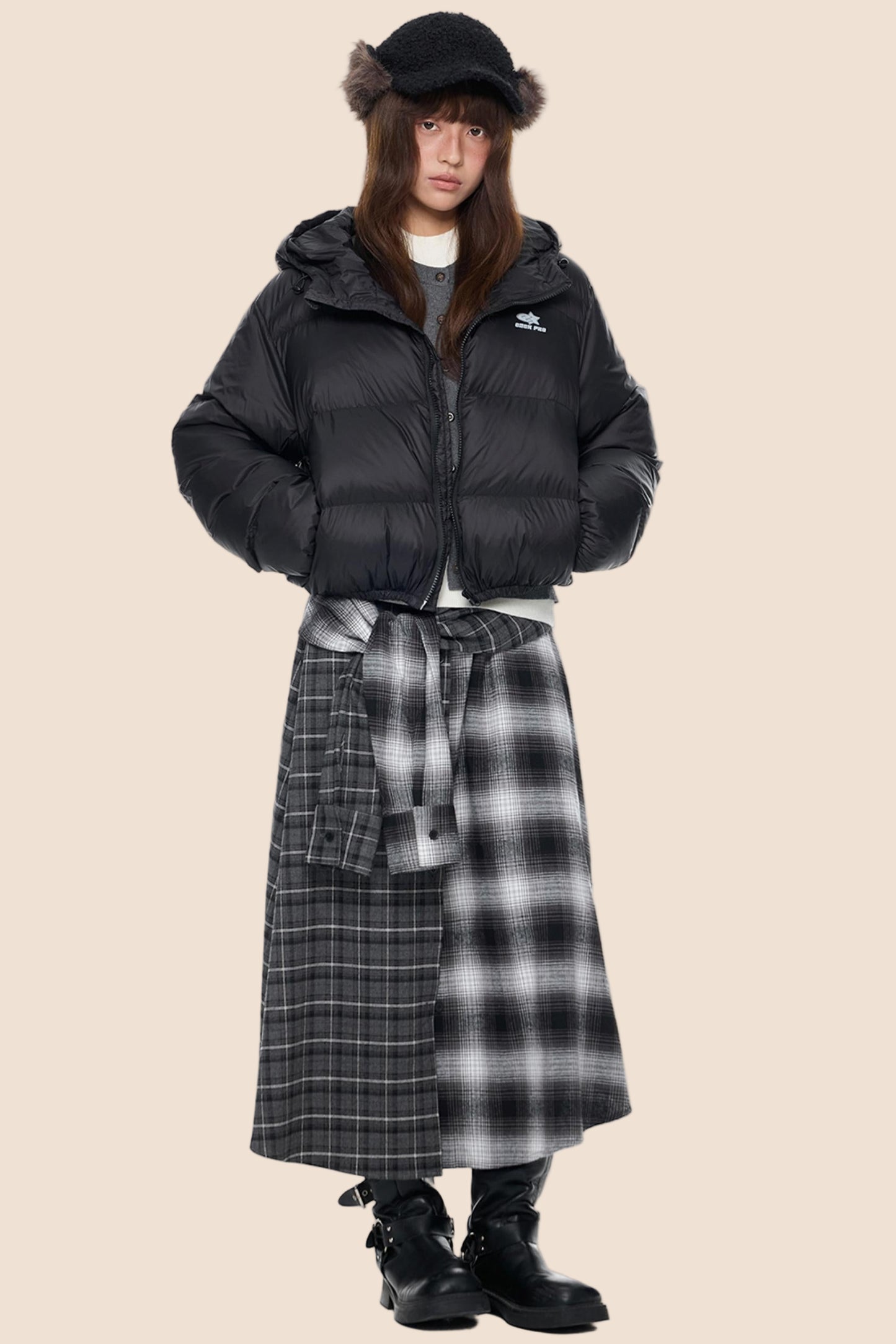 Winter Stand-Up Duck Down Jacket