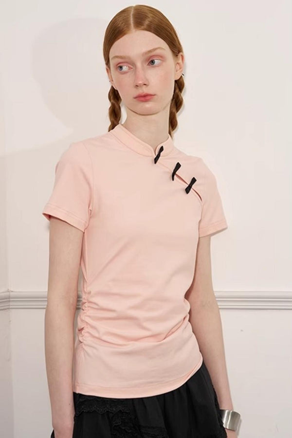 Slim Fit Colorblock Top