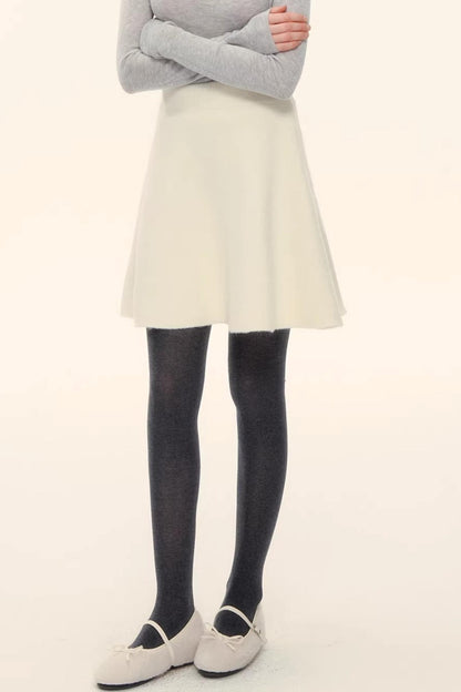 Wool Blend Lapel Fur Collar Coat Set-Up